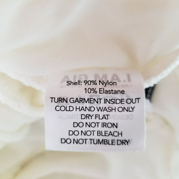 I.AM.GIA Ophelia White Ruched Ruffle Flare Pants Festival Fairycore Whimsigoth - Picture 4 of 11